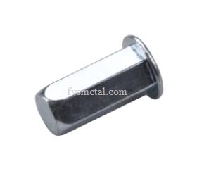 Flat Head Full Hex Body Rivet Nuts(Closed End)