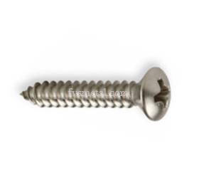 DIN7983 Cross recessed raised csk head tapping screw
